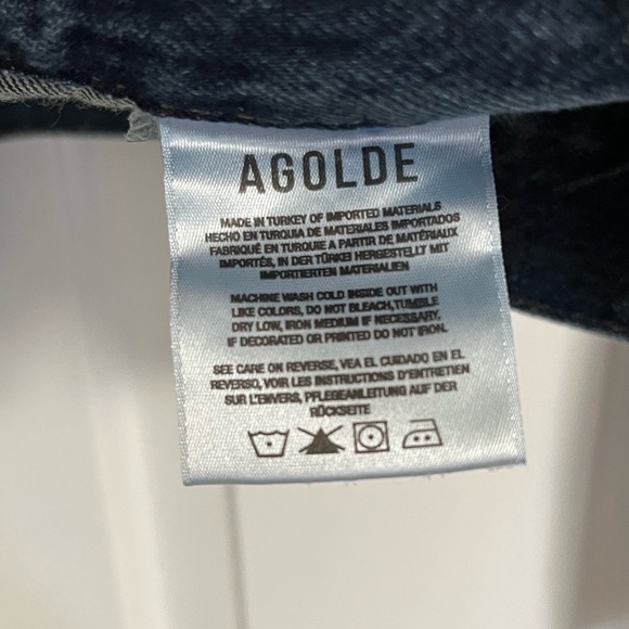 Agolde Trucker Denim Jacket - L - Picture 3 of 9